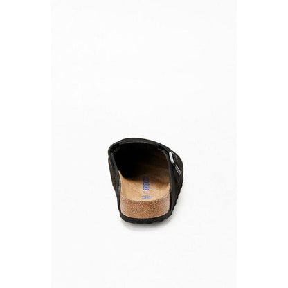 Birkenstock Men'S Boston Soft Footbed Clog Black