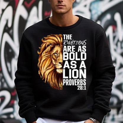 5-Pack or 10-Pack Lionhead Philippians 4:13 and Lionhead Proverbs 28:1 Mixed DTF Heat Transfer for T-Shirt DIY Printing