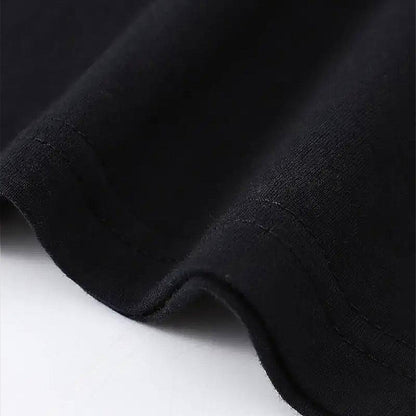 Men'S plus Size Casual Crew Neck T-Shirt - Geometric-Pattern, Smooth Cotton Knit Fabric, Medium Stretch - Short Sleeve Tee for Leisure & Everyday Wear | Breathable Comfort Fit | Machine Washable