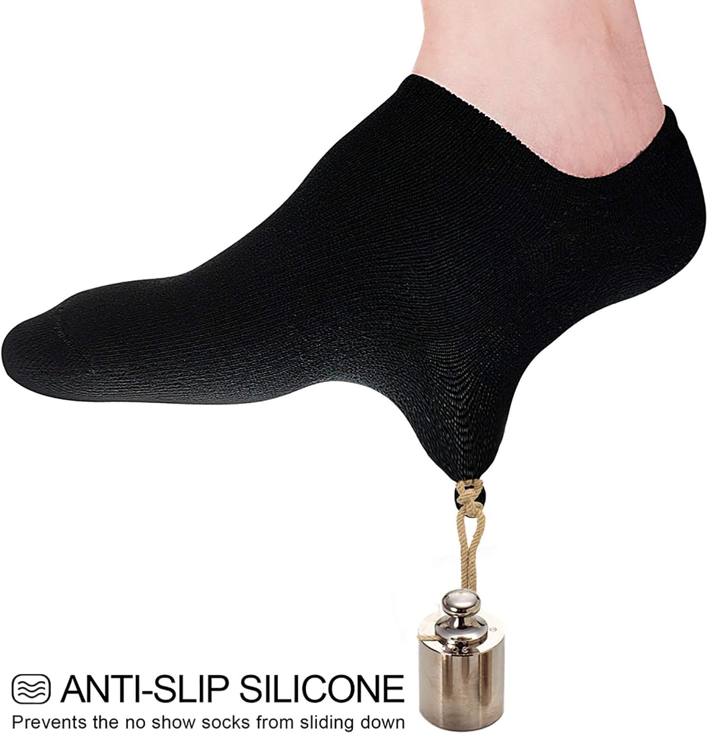 No Show Socks Women Low Socks Non Slip Flat Boat Line 4/8 Pairs