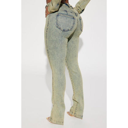 Vittoria Tinted Stretch Skinny Jeans - Light Wash