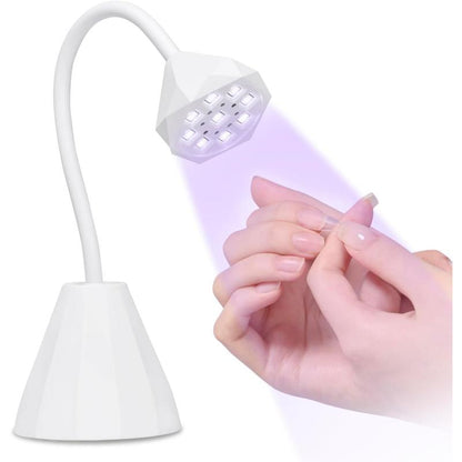 GAOY Omin-Cure Nail Lamp, Rechargeable UV Light for Gel Nail Polish, USB Nail Dryer for Acrylic Nail Extension Fast Curing Manicure