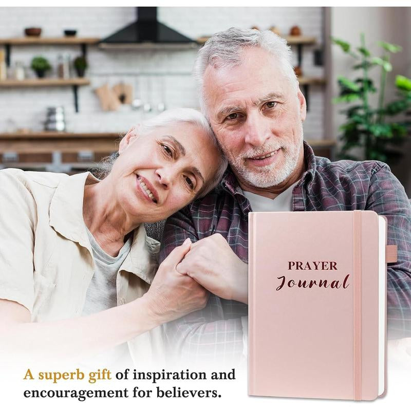 Prayer Journal for Woman - Journal with Prompts, Verse and Scripture - Devotional & Guided Journal for Women and Men, 60 Weeks Study Journal for Christians