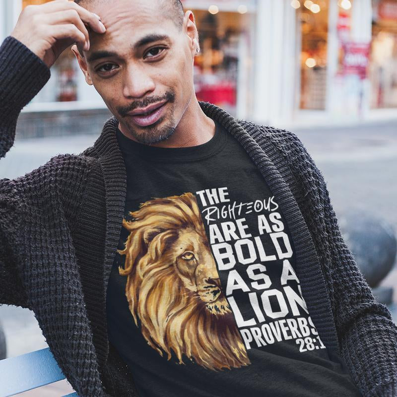5-Pack or 10-Pack Lionhead Philippians 4:13 and Lionhead Proverbs 28:1 Mixed DTF Heat Transfer for T-Shirt DIY Printing