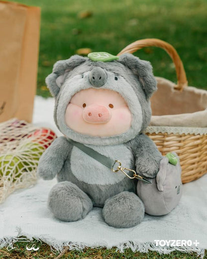 Official Lulu the Piggy Animal Party Plush with Crossbody Bag - Stuffed Animals, Decorations, Soft & Fluffy