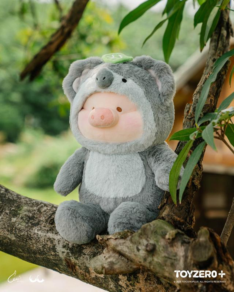 Official Lulu the Piggy Animal Party Plush with Crossbody Bag - Stuffed Animals, Decorations, Soft & Fluffy